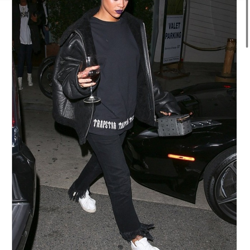 3x1 frayed cropped jeans in black